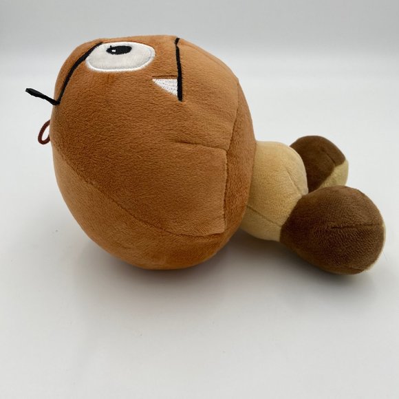 Super Mario Bros Goomba Plush 7" Stuffed Animal Doll Toy Mushroom Good Stuff - Picture 3 of 7